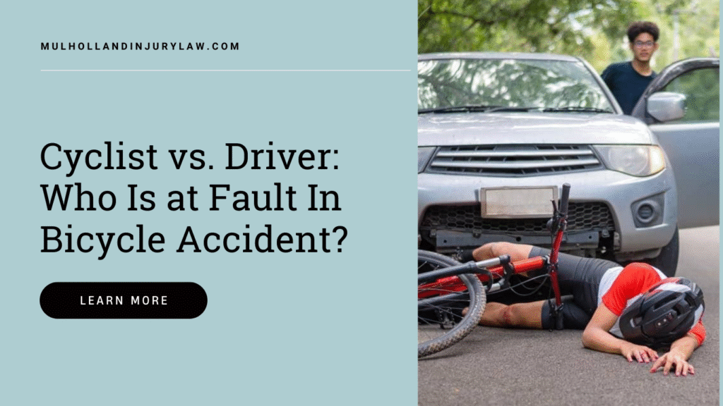 cyclist vs driver