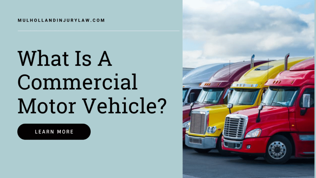 what is commercial motor vehicle