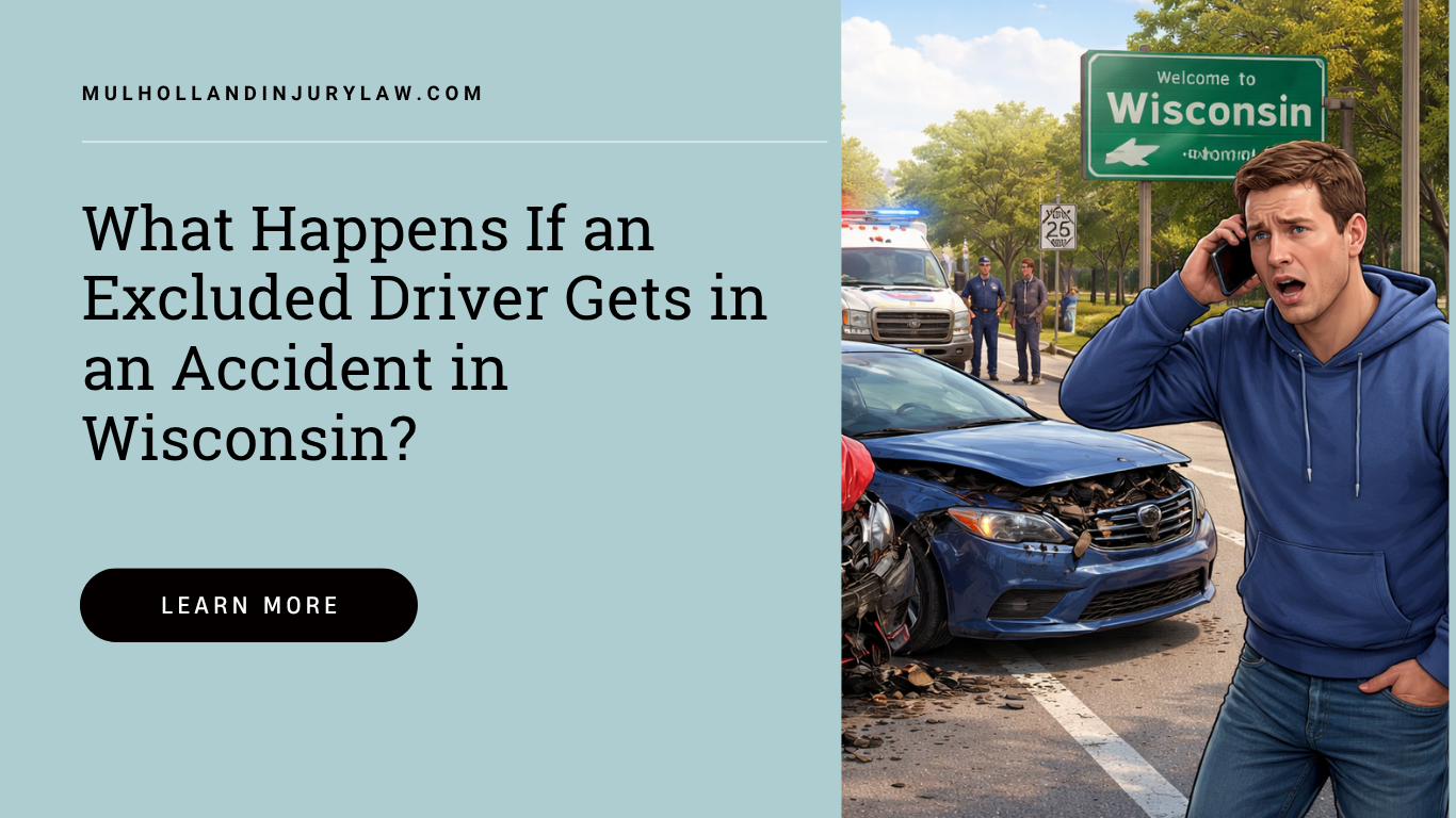 what happens if excluded driver gets in an accident