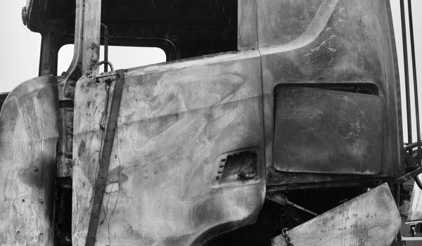 Commercial truck accident