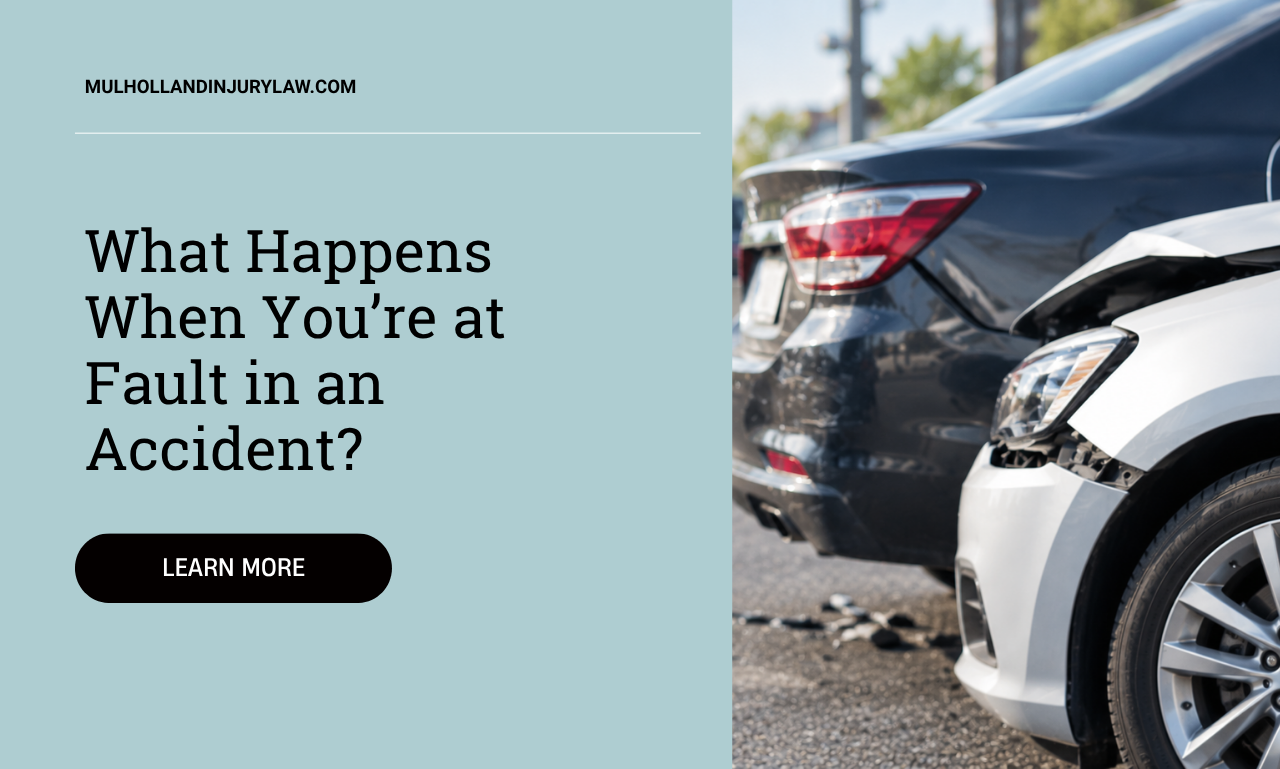 what happens when youre at fault in an accident