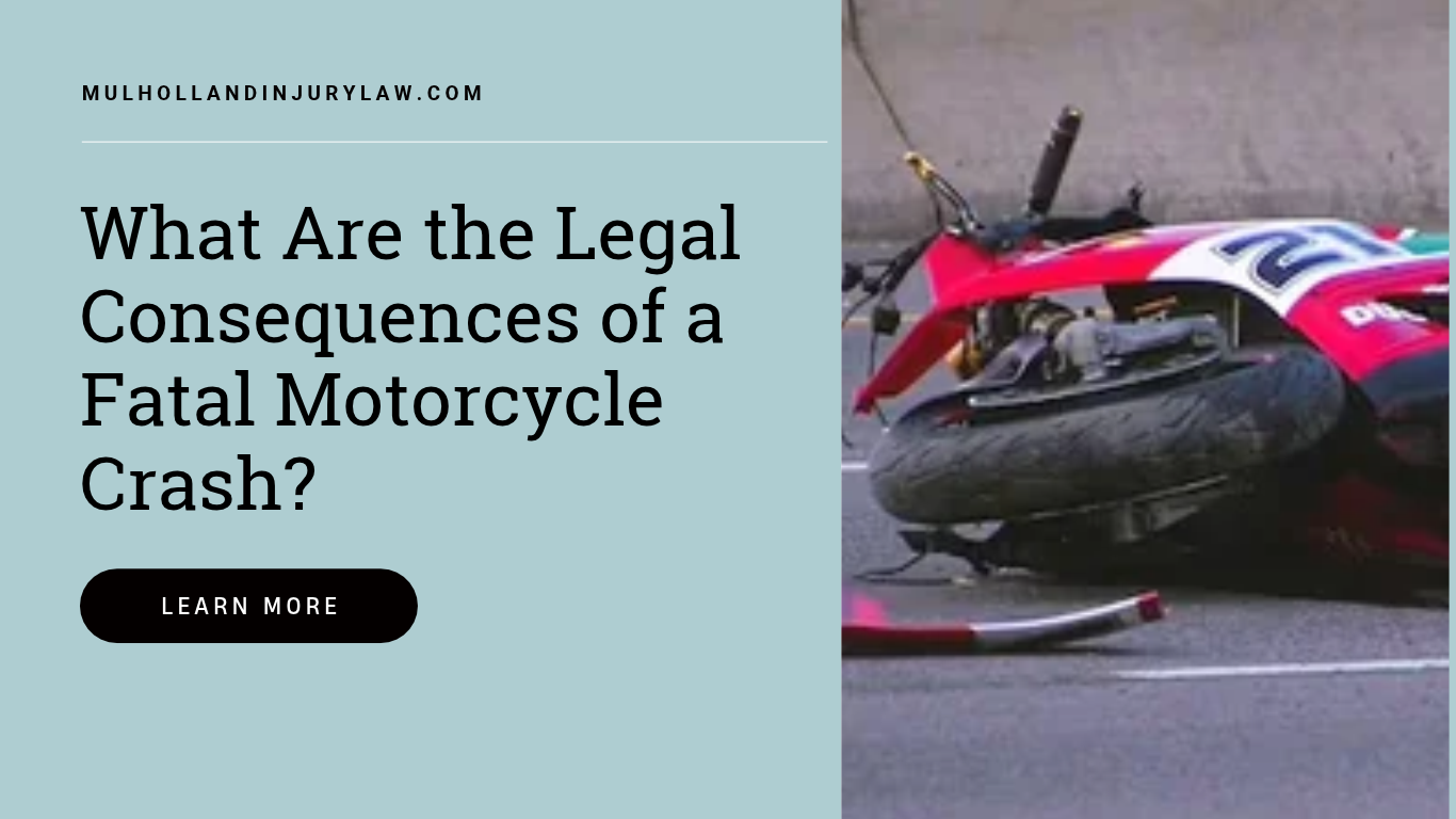 legal consequences of a motorcycle crash